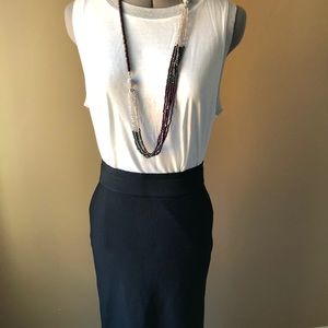 BCBG Pencil Stretch Skirt - size Small